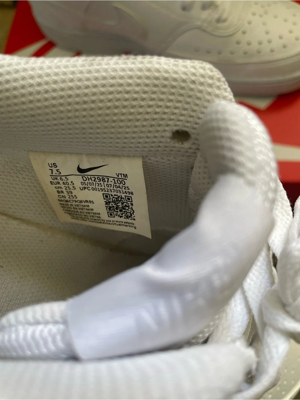 Nike all white